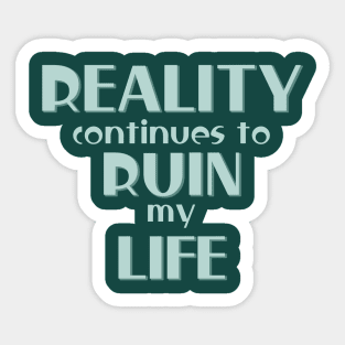 Reality Sticker